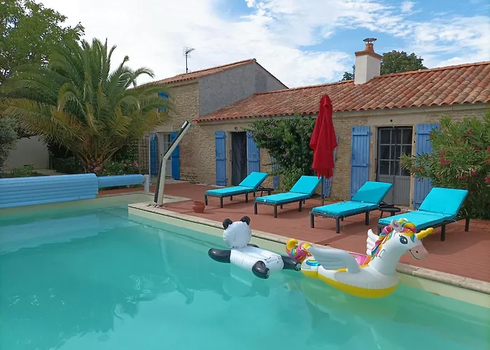 公寓 Pop - La Note Bleue Sainte-Radégonde-des-Noyers